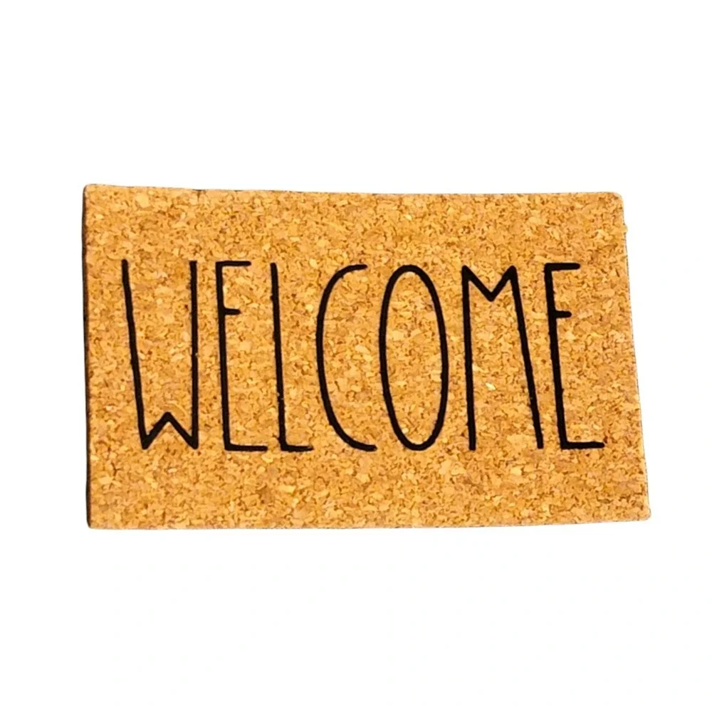 Handmade Welcome Door Mat Doormat Miniature‎ Dollhouse 1/12 Scale Furniture